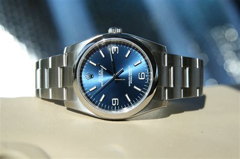 rolex op 36 white or blue|rolex oyster perpetual 36mm price.